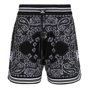 Amiri Bandana Drawstring Shorts